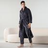 Bride Groom's Pajamas Winter Flannel Nightgown Trousers Suits Female Coral Fleece Long Robe Lounge Wear Thickened Warm Sleepwear