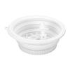 Face Ice Bowl with Built In Ice Tray Hanging Silicone Facial Ice Bath Bowl for Cold Plunge with Breathing Tube