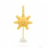 In Stock Cute Ring The Bell Five Pointed Star Shape Bear Rabbit Soft Doll Hanging Toys Bed Decorative Pendant Car Interior Gifts
