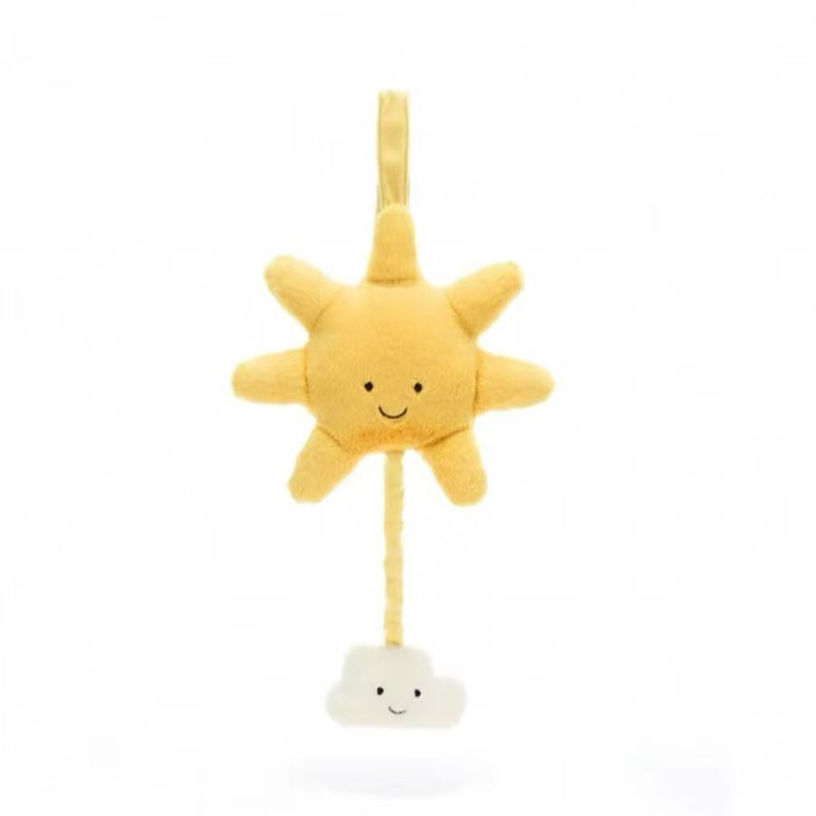 In Stock Cute Ring The Bell Five Pointed Star Shape Bear Rabbit Soft Doll Hanging Toys Bed Decorative Pendant Car Interior Gifts