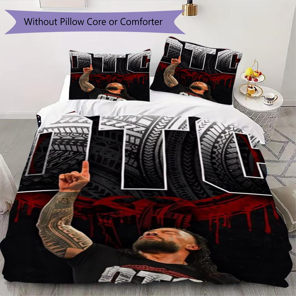 Rockstar Energy Pattern Bedding uilt Set uilt Cover Pillowcase Home Decoration Birthday Gift (1 * duvet cover + 2 * pillowcase without core)133