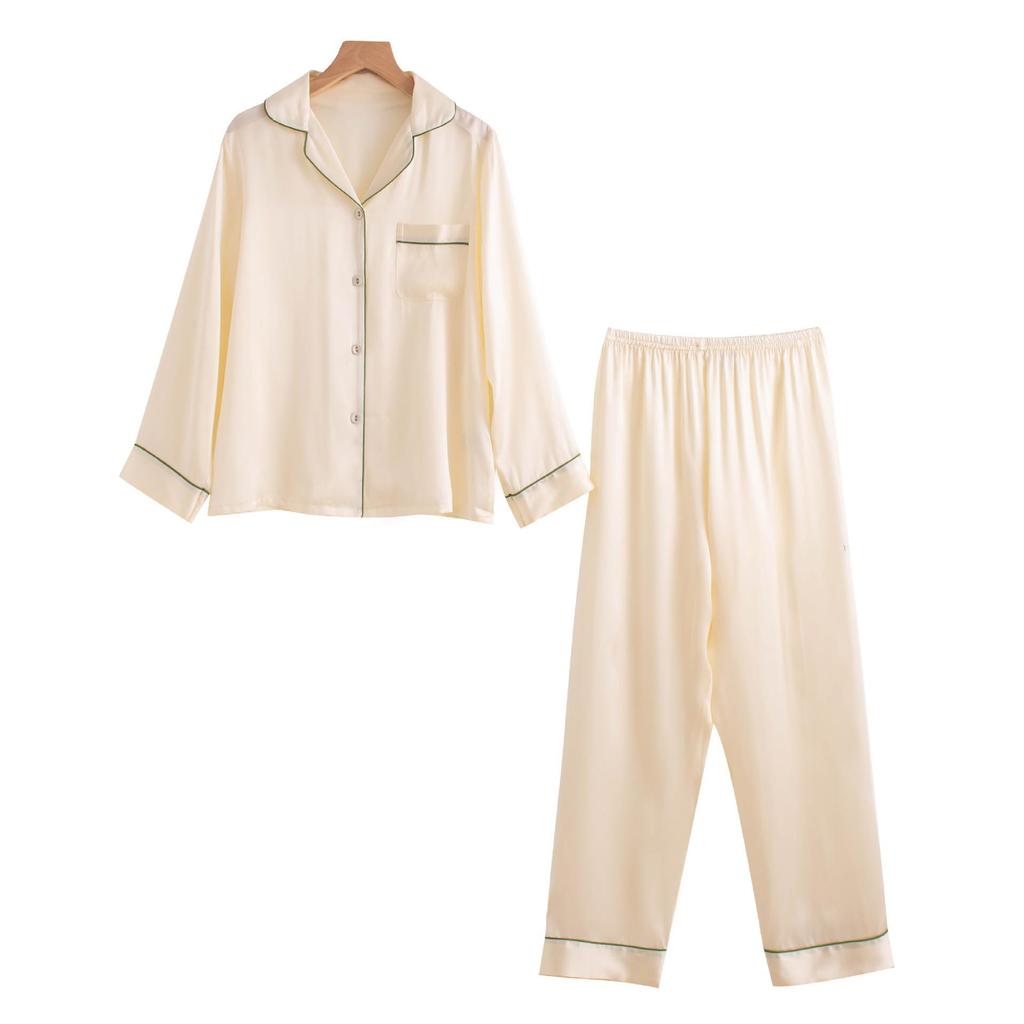 2025 Women's Silk Spaghetti Strap Robe & Nightgown - Elegant Bridal Homewear