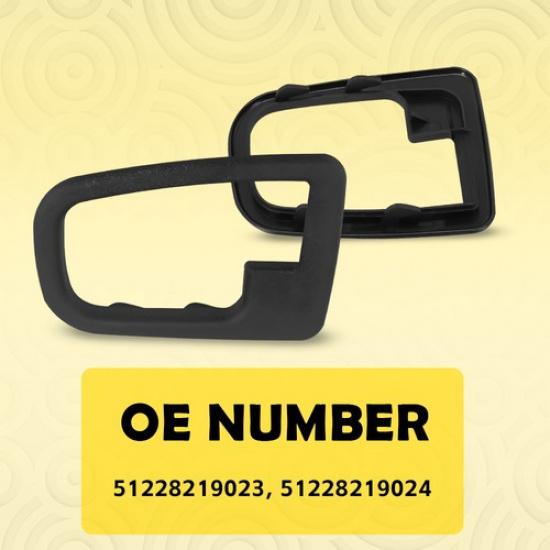 Car 2PC Rear Inner LH+RH Handle Door Trim E36 Fit BMW 1992-1999 Z3 1996-2002