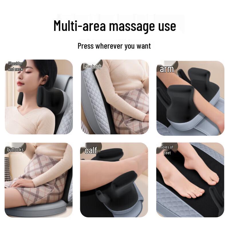 Aux Neck, Shoulder, and Back Kneading Massage Cushion
