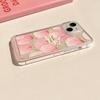 IPhone 13 Case, Full Protection Shockproof Cover, Creative Transparent Painted Oil Painting Card Tulip Desig