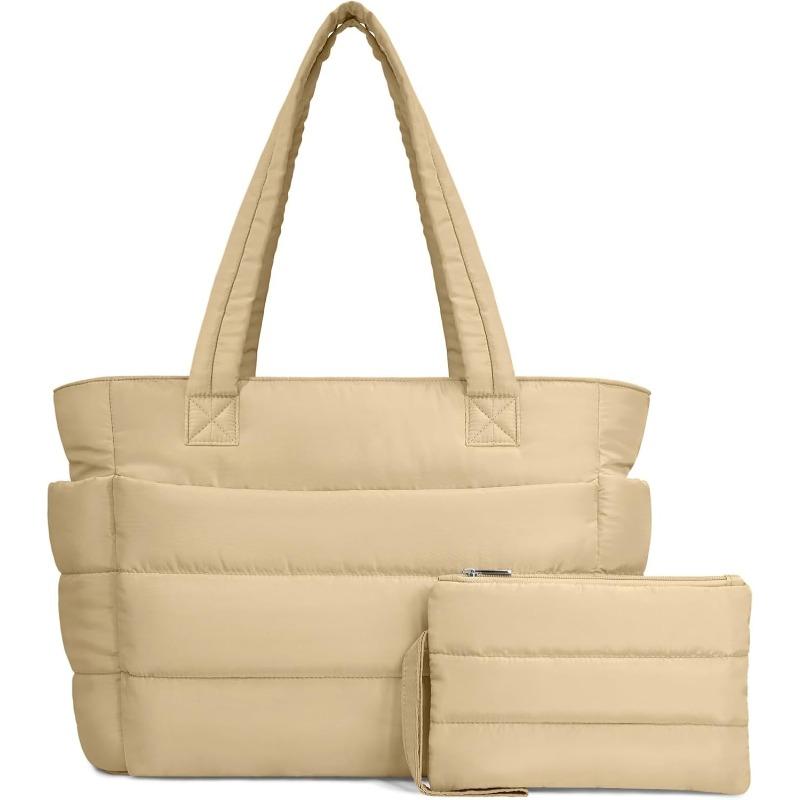 New tote bag shoulder large capacity commuter makeup storage bag premium travel wash handbag