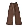 Women's Winter High Waist Velvet Lined Straight Leg Sweatpants