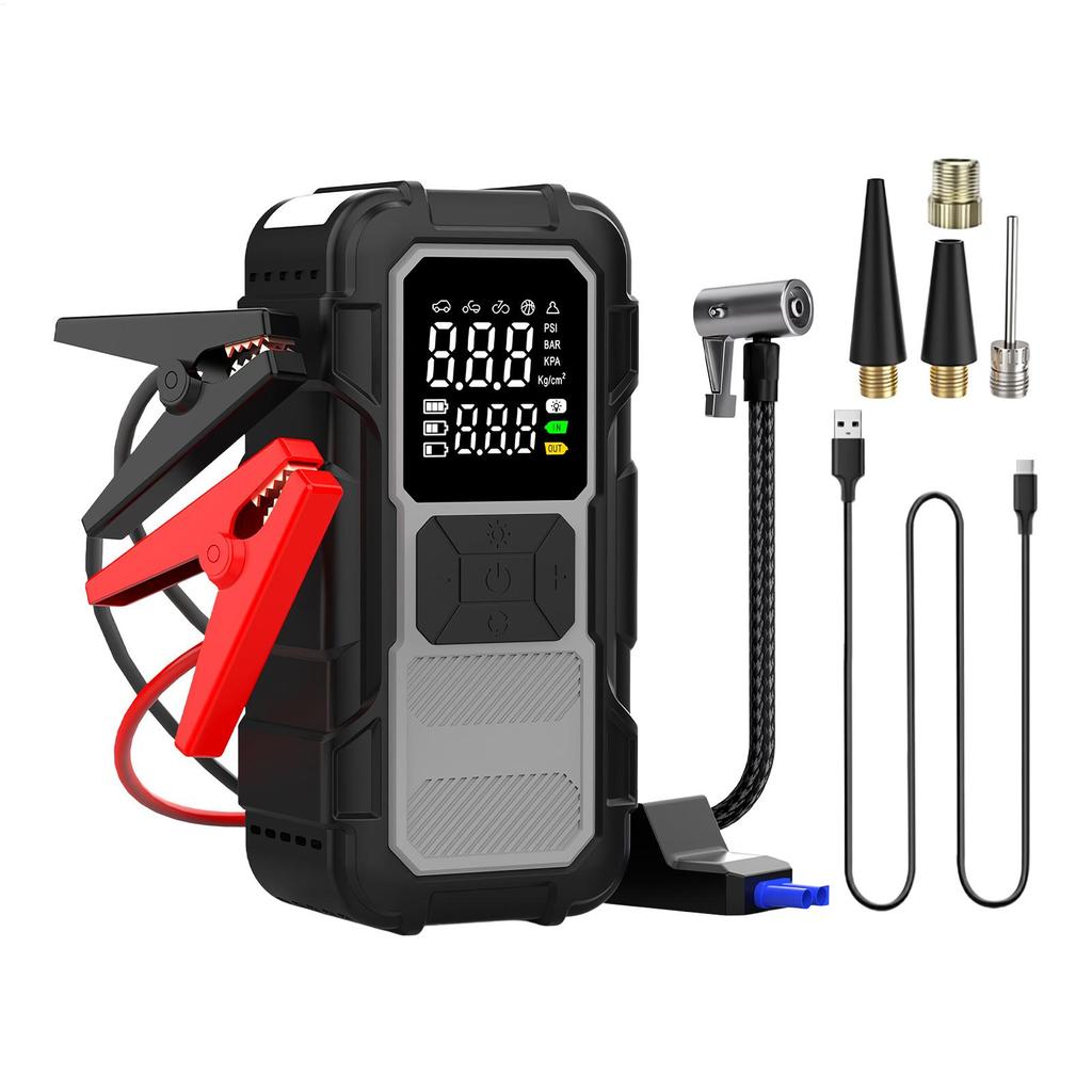 NEW Jump Starter For Car 12V 4000A Power Bank Portable Battery Jump Starter For Inflating Tires Long Trips Urban Road Commuting