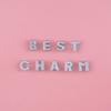 Charms Scarpe Diamante Strass Scintillante Lettera Argento Cristallo Alfabeto Decorazioni Scarpe Gioielli Slider Braccialetto Braccialetti