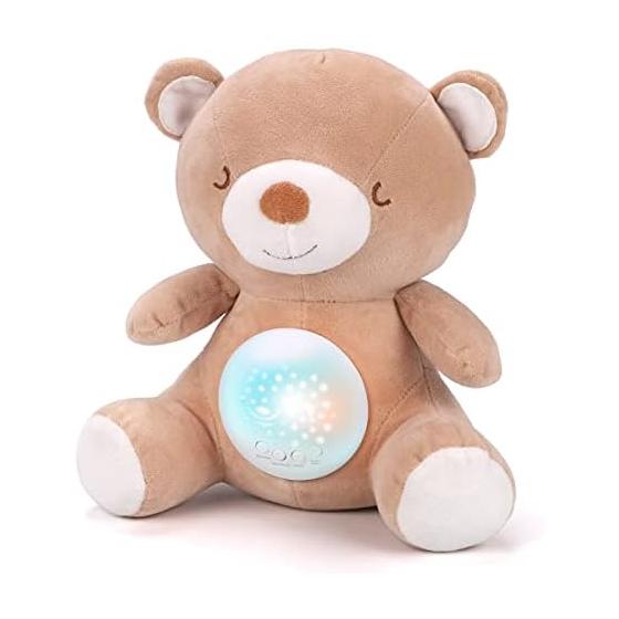 KaeKid Sleep Toy, Baby Toy, White Noise, Music Box, Planetarium, Home Use, Sleep Induction Machine, Bear, Stuffed Toy, Newborn Toy, 1 Year Old, Baby