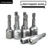 Strong Magnetic 1/4 Air Screwdriver Hex Socket 48mm