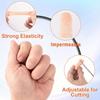Finger Sleeves 8pcs Gel Thumb Finger Tubes for Golf Basketball Golf Cracked Finger Painting Working