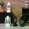 6cm Mini Led Retro Glowing Pony Lantern Simulation Cande Light Night Light Dollhouse Miniature Kerosene Lamp Home Decor Toy