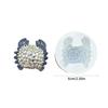 Textured Crab Silicone Mold Creative DIY Animal Shape Ornament Mould With Elasticity For Unique Resin Creation
