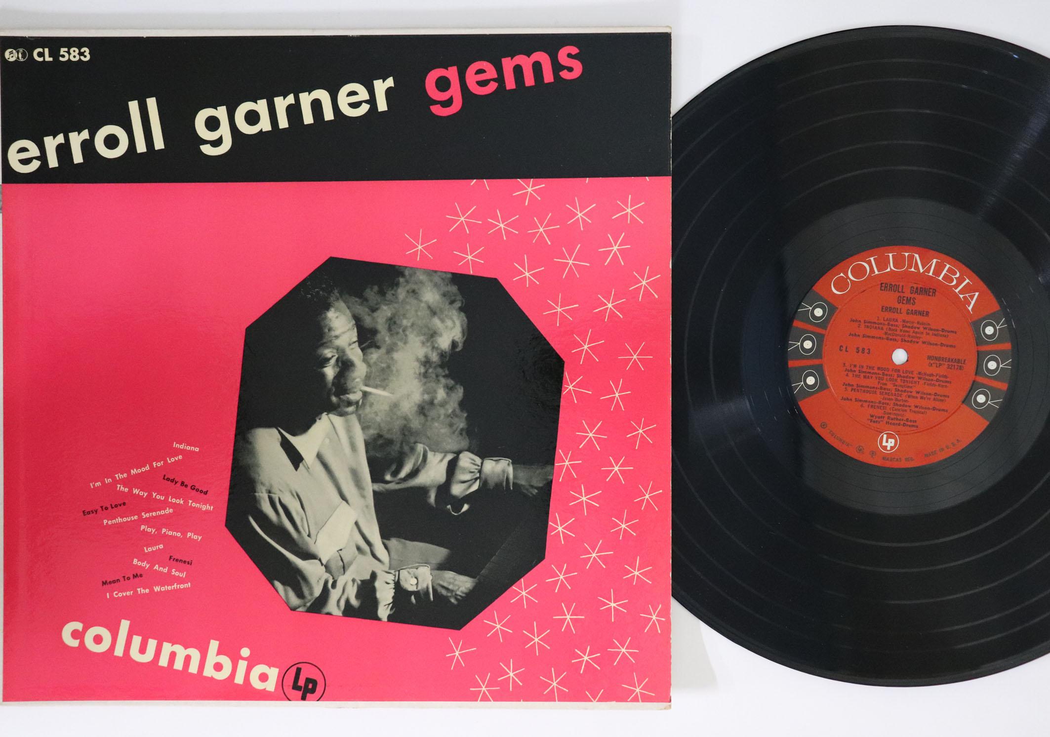 

LP Record ERROLL GARNER - Gems CL583 COLUMBIA 1956 US Jazz Used