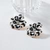 2024 Elegant Snowflake Leopard Print Ladies' Fashion Earrings