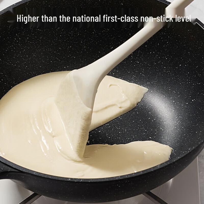 Chui Da Huang 32cm Antihaft-Maifan-Stein-Wok