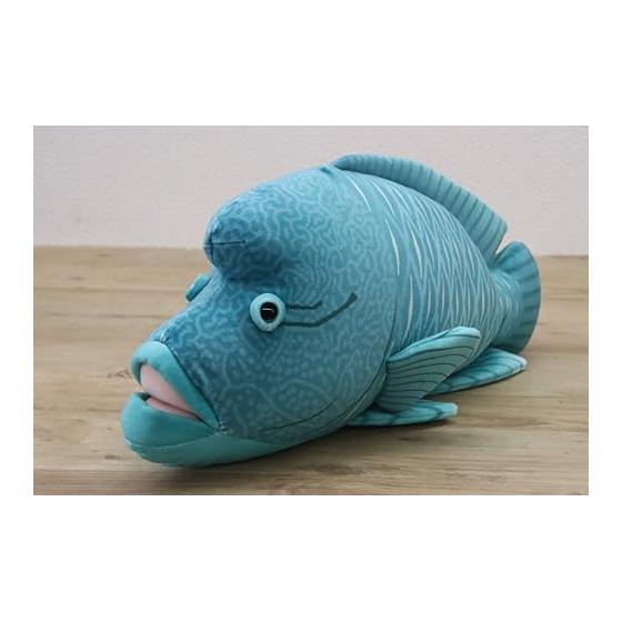 Takeoff Plush Sea and Fish Napoleon Fish