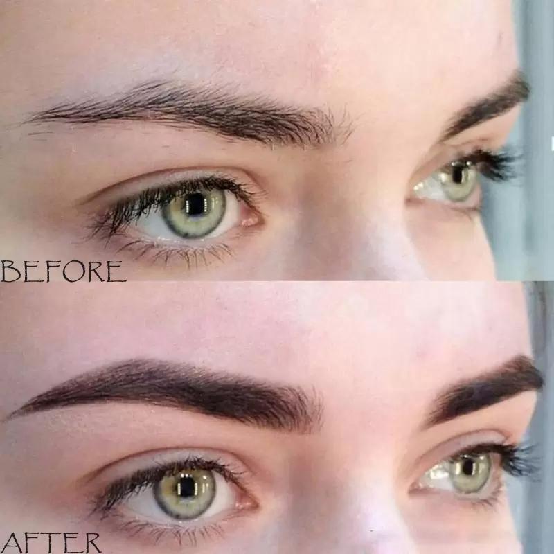 Henna Eyelash Eyebrow Dye Tint Gel Eyelash Brown Black Tint Cream Kit Easy Dye
