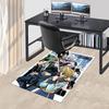 1pc Hunter x Hunter Leorio Chair Mat - Anime Cartoon Design Office Desk Pad, Non-Slip Carpet for Home Decor, Living Room, Bedroom, Game Room, Birthday