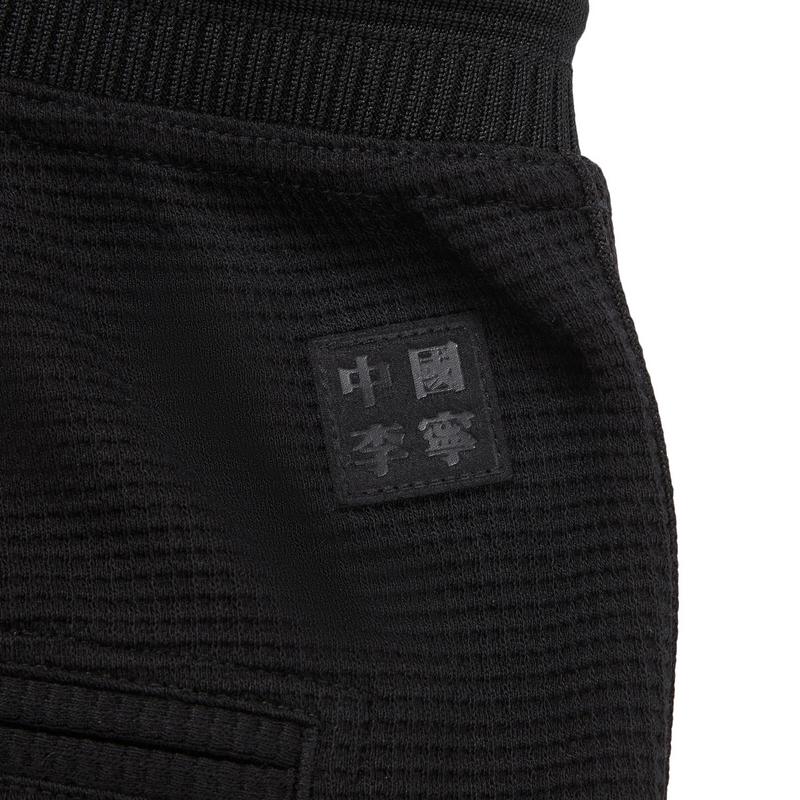 Li Ning Comfortable Simple Casual Straight Loose Versatile Knitted Sports Pants Men bottoms AKLW551-2