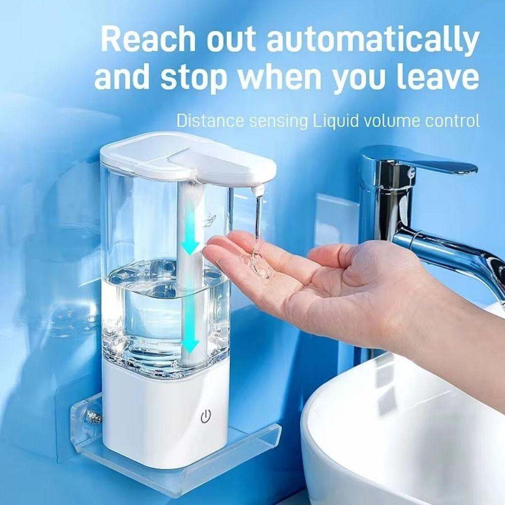 High Capacity Sensor Hand Sanitizer Machine Touchless Electric Gel Soap Jar Sponge