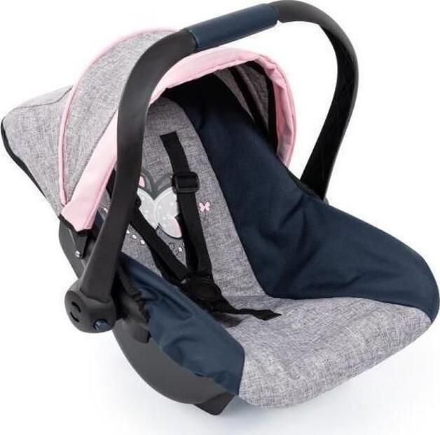 Bayer Design Deluxe Doll Car Seat with Canopy 67927AA