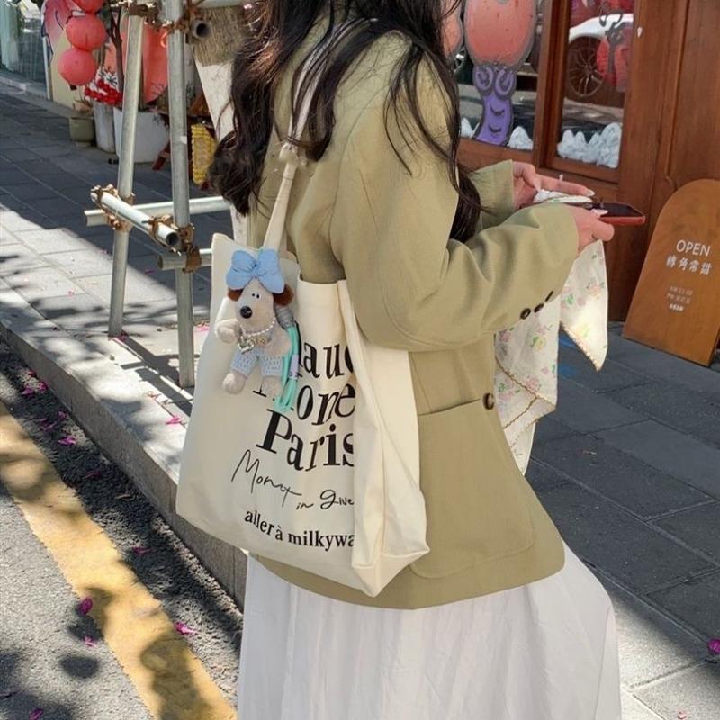 Simple Letters Casual Hundred Tote Bag