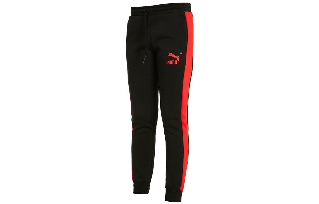 Men's PUMA Knitted Sweatpants Men's Black