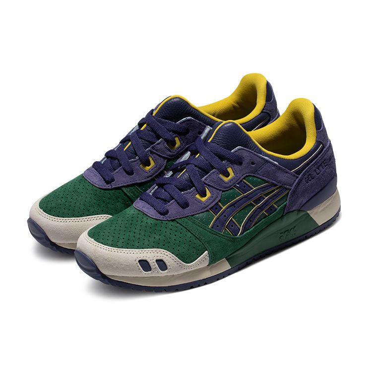 Asics Gel Lyte 3 Academic Scholar Pack Unisex Sneakers Green Hunter-Green 1201A526-300