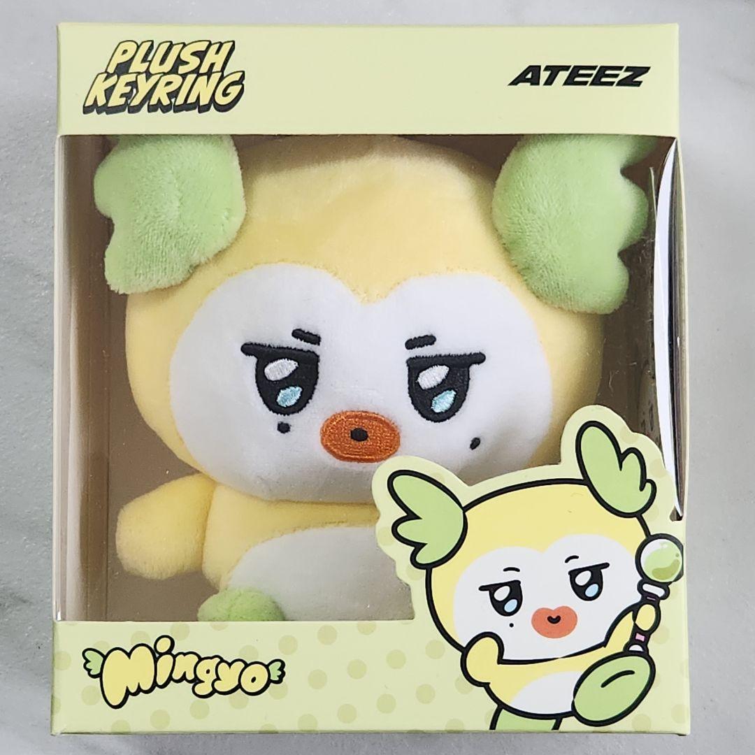 [Б/У] Брелок ATEEZ Mingi mighteez с фотокарточкой POPUP