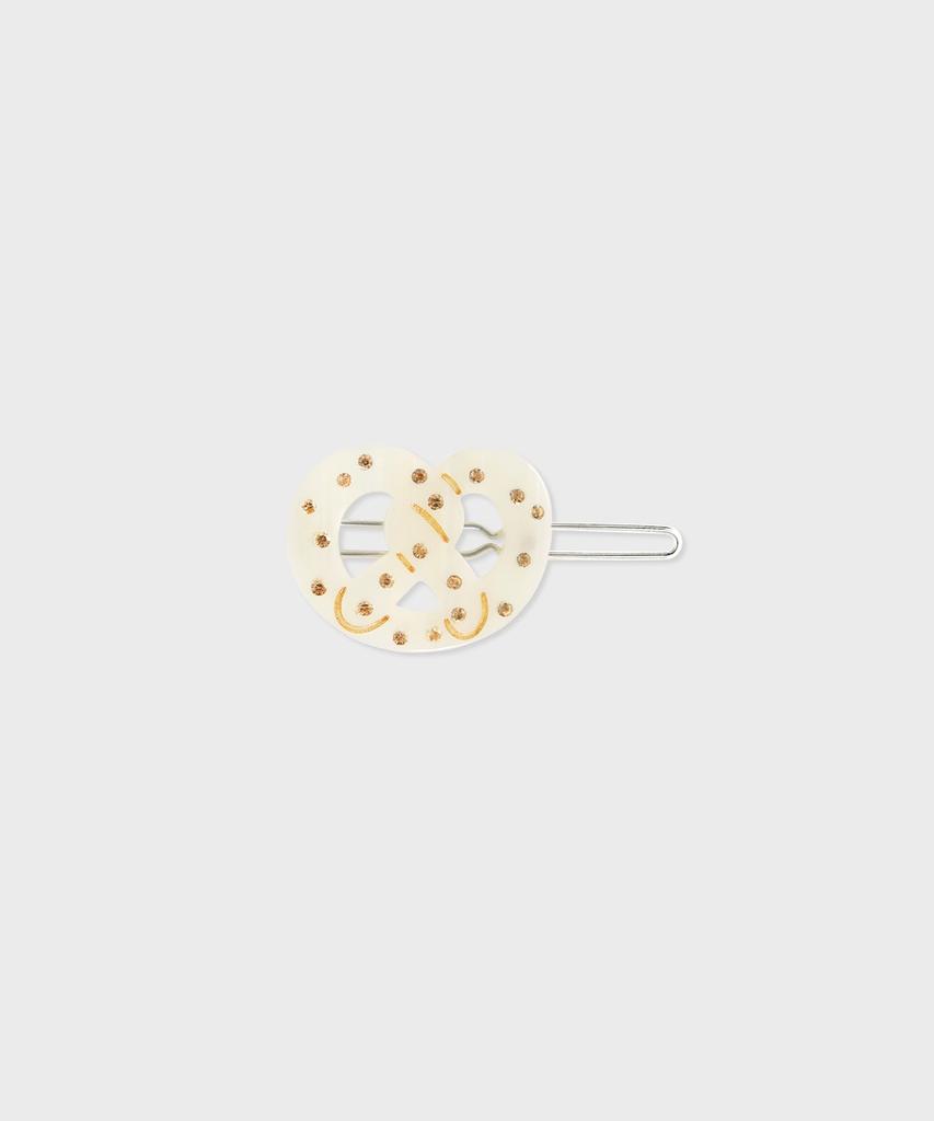 Socks Appeal Hair Pin Pretzel Cream