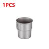 1-5pcs Titanium Coffee Cup Outdoor Camping Water Mug Ultralight Lightweight Portable with Folding Handle Tea Water Mug Tableware