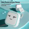 Portable Mini Thermal Photo Printer Cordless Label Printer Rechargeable Design Compact for Text Photos and Symbols for Printing