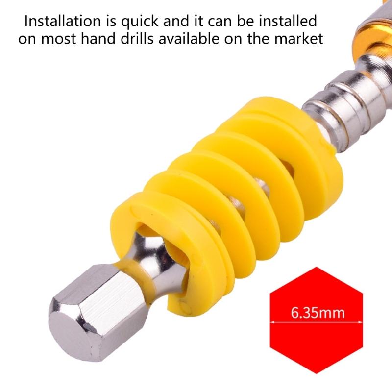 2Pcs High Precise Spring Hexagonal Shank Screwdriver Bit With Strong Magnets For Secure Fastening Cordless Drill Tool