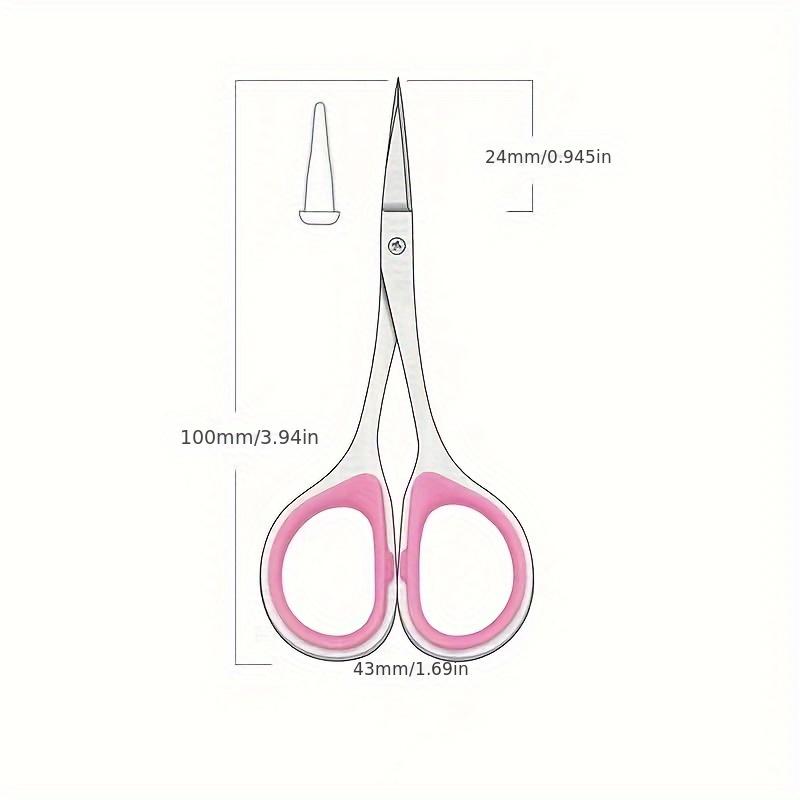High Quality Warping Tip Cuticle Scissors Anti-slippery Handle Manicure Stainless Steel Nail Skin Cuticle Trimmer Nippers