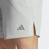 adidas Hiit Training Shorts With Elastic Waist and Logo Men Shorts Gray IM1107