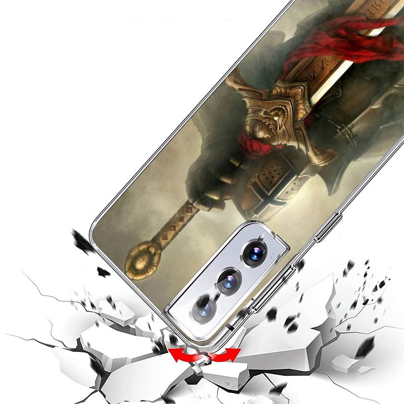 Knights Templar Crusades Phone Case For Samsung Galaxy S26 Ultra S23 S24 S25 Edge S20 FE S21 S22 Plus Soft Print Shell Cover Fun