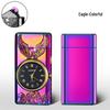 Eagle Design Dual Arc Lighter with Power Display & Lighting Strip - Ideal Gift for Boyfriend