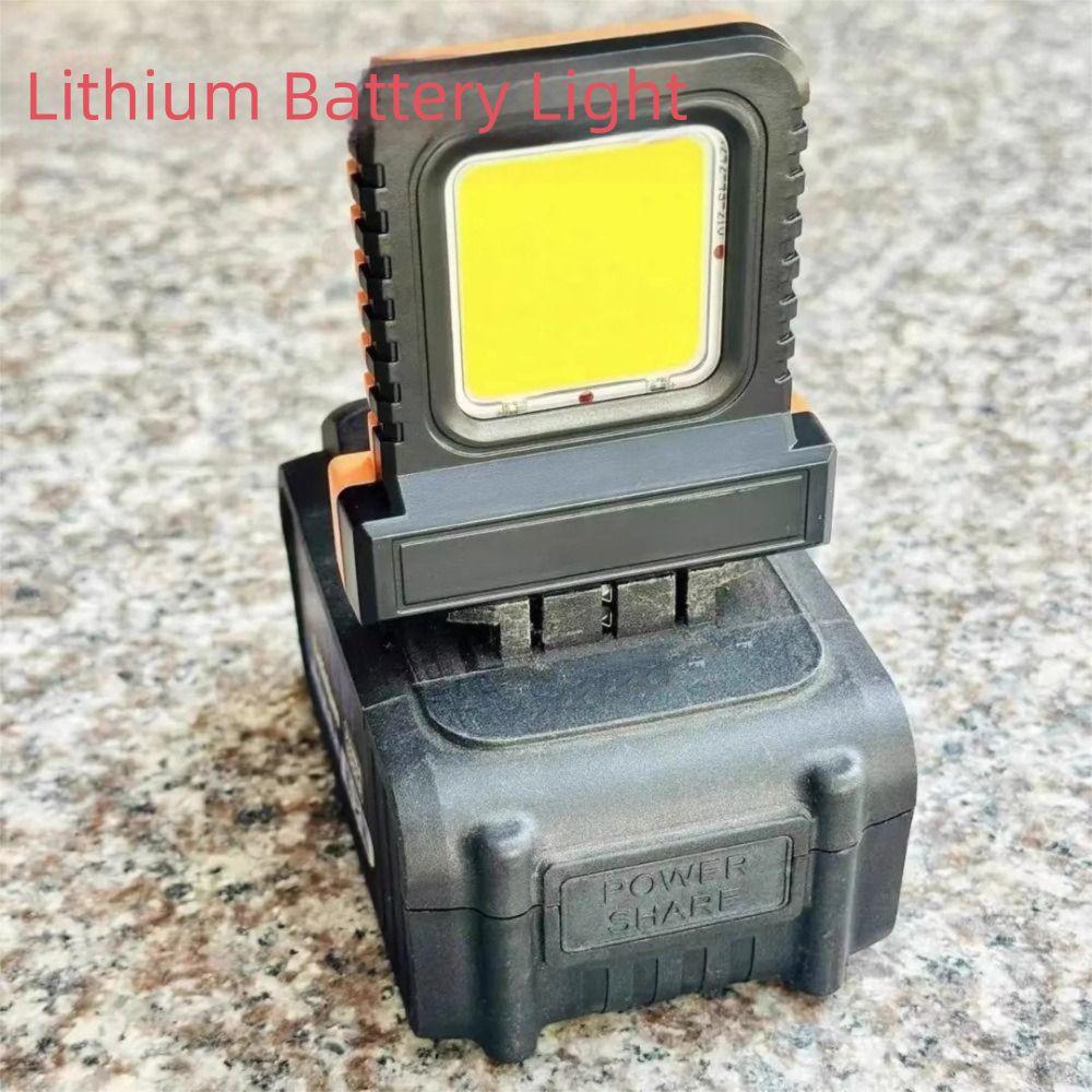 20-21V Power Tool Accessories Li-ion Battery Cordless Work Lamp Tools Wide Beam Light Hiking