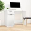 Desk White 100 X 50 X 75 Cm Particleboard