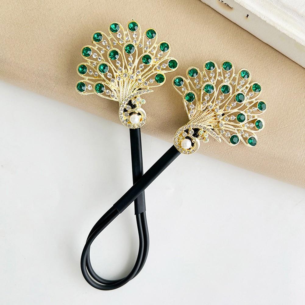 Elegant Hair Accessories Peacock Hair Clip Twist Clip 03