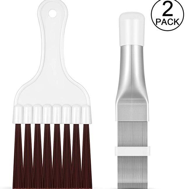 Stainless Steel Air Conditioner Fin Comb and Radiator Dust Removal Brush