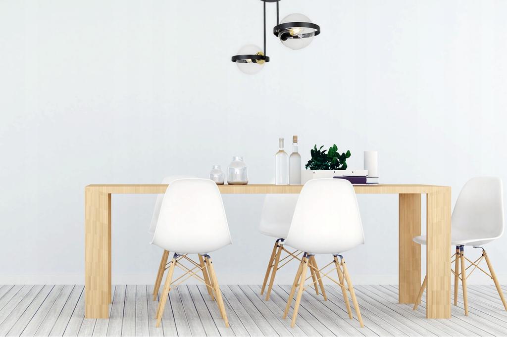 MODERNE HÄNGELAMPE GLASRINGLAMPE