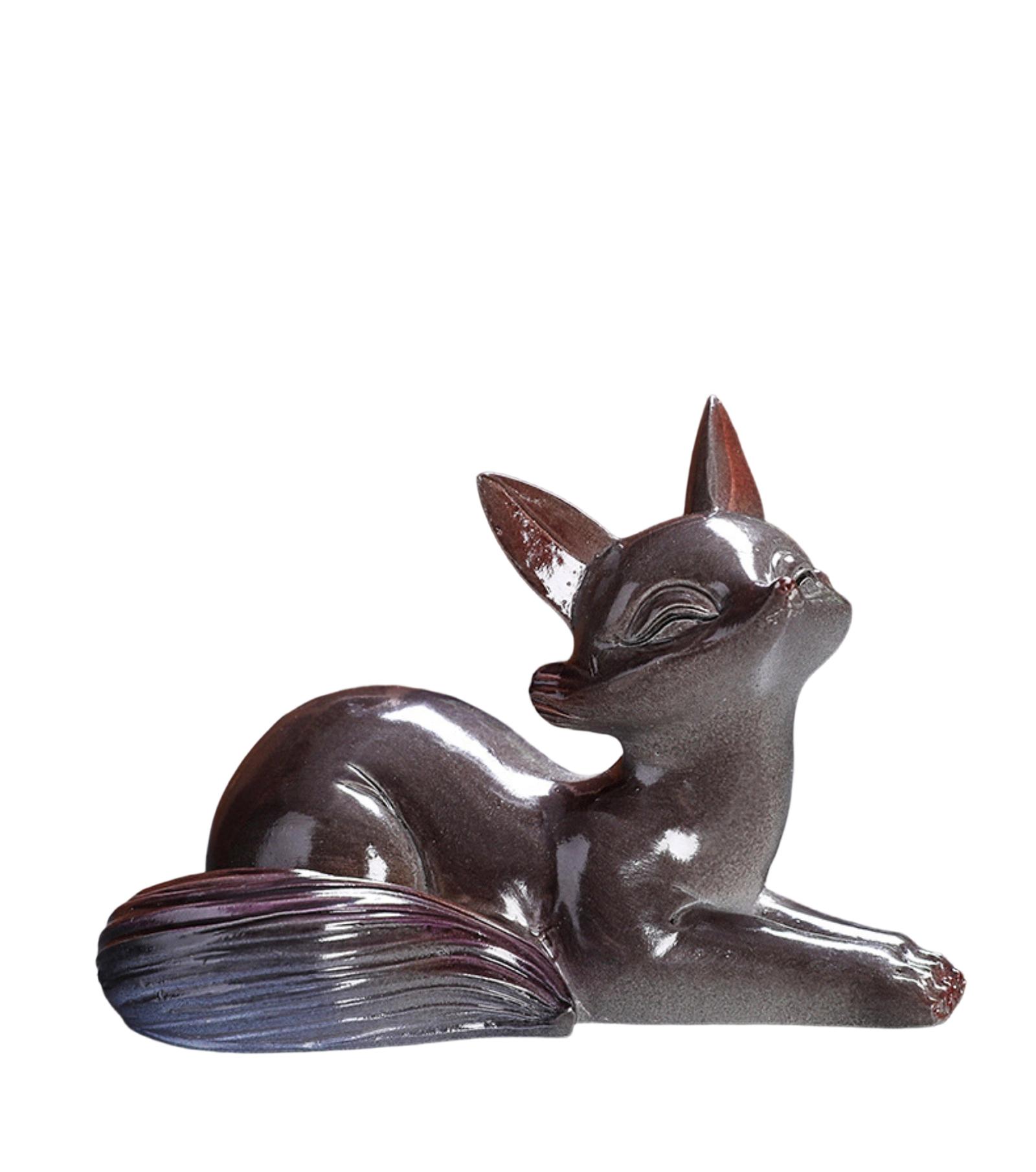 

Little Color Changing Tea Pet Ornaments Tea Toy Desktop Decoration Tea Set Tea Accessories One Size