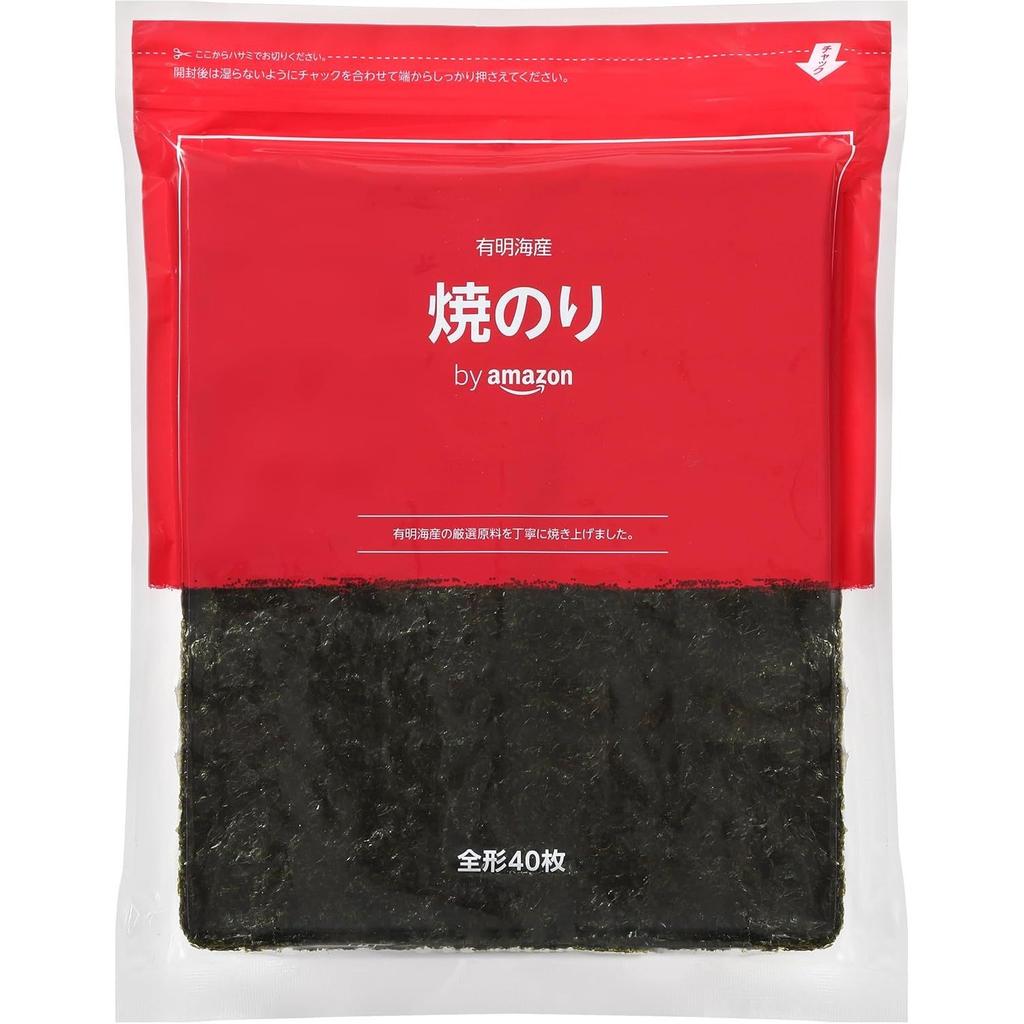 Grilled Seaweed Ariake Sea Product Full Sheet 40 Pieces