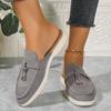 Slippers Spring Women's Buns Half Slippers One Foot Muller Lazy Shoes Half Slippers