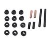 Front Lower Spring Upper A Arm Bushings 1022874011 Front Control Arm Bushing and Sleeves Kit Replacement for Club Car