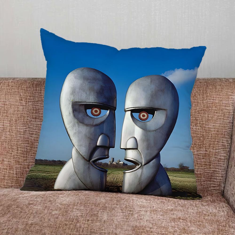 Band F-Floydes-MUSIC Pillow Case For Home Bedroom Car Office Decoration Living Room Sofa Cushion Cover Suitable