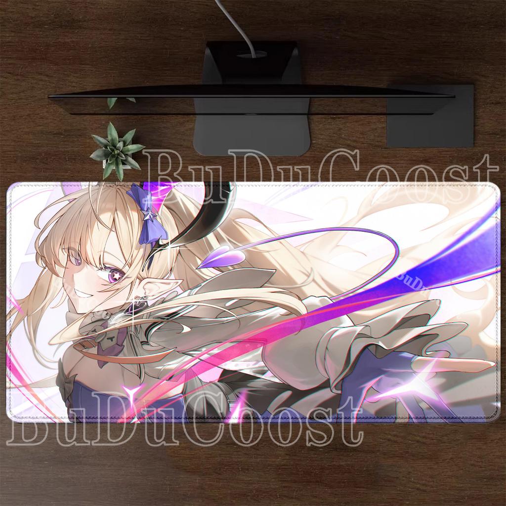 Gaming Arknights Endfield Liino Larger Mouse Pad Office Keyboard Overlock Esports Mousepad PC HD Printing Non-slip Base Desk Mat